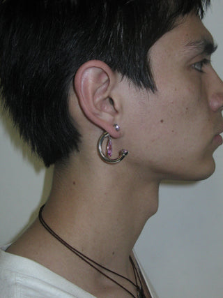 FANTASY PINK DRIP EARRING - SINGLE -