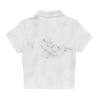 STRESSED MUSICIAN SLIM COLLAR T SHIRT