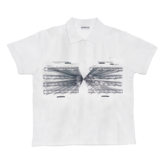 STRESSED MUSICIAN OVER COLLAR T SHIRT