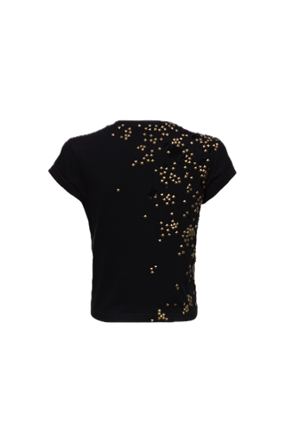 STUDDED DISTRESSED TOP