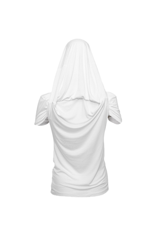 TIGHT HOODED T-SHIRT
