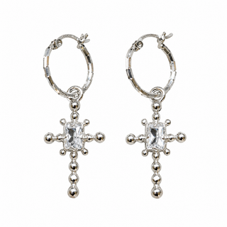 BUBBLE CROSS HOOPS