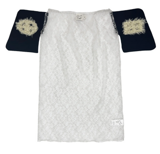 POCKET-OUT LACE SKIRT