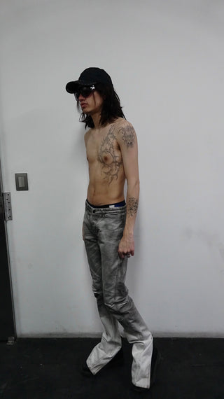 BIKER DENIM PANTS