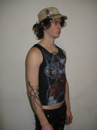 CROSS HAT W/ PINS (8)