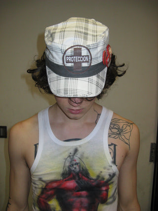 CROSS HAT W/ PINS (5)