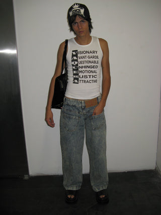 ANAGRAM TANK TOP KNIT
