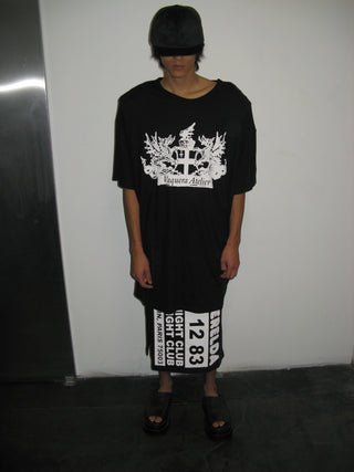 SHOULDER PAD TALL TEE KNIT