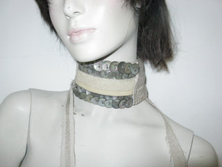 RAW HEM KIMONO CUFF