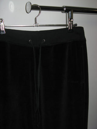 CROSS CHARM VELVET PANTS