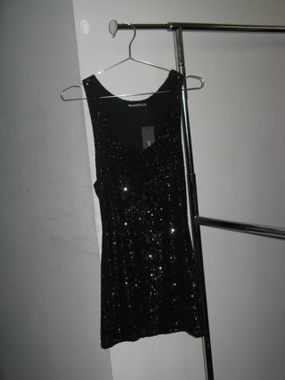 SEQUINED MINI DRESS