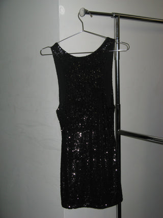 SEQUINED MINI DRESS