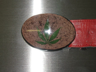 HEBILLA MARIHUANA GRIS