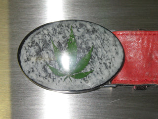 HEBILLA MARIHUANA AZUL