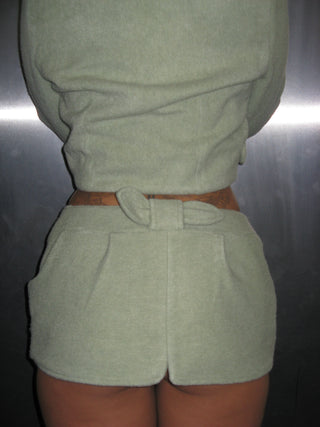 SUZY WOOL MINISKIRT