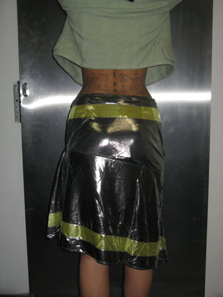 METAL SCARF SKIRT