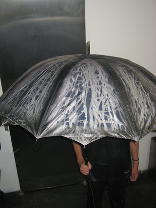 REFLECTIVE SCRIPT UMBRELLA