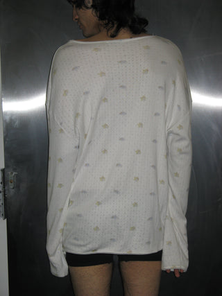 BEAR INTARSIA KNIT T SHIRT
