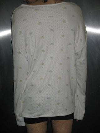 BEAR INTARSIA KNIT T SHIRT