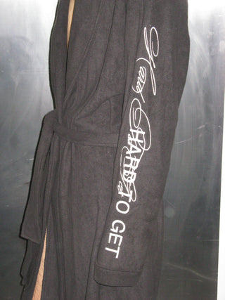 HARD TO GET THIGH CLASSIC TOWELLING ROBE