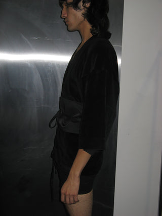 VELVET KIMONO