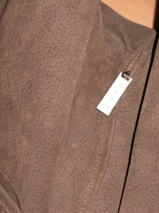 LEATHER SUEDE BAG