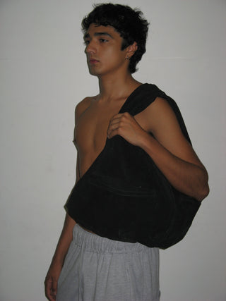 LEATHER SUEDE BAG