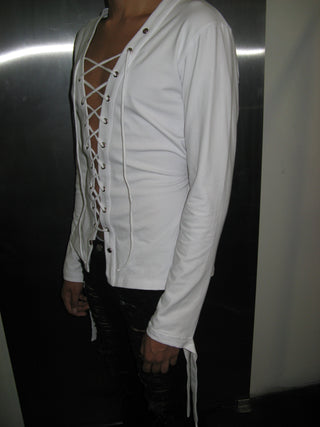 CAMISA JERSEY CON OJILLOS