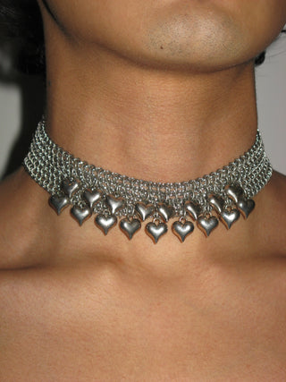 HEARTS CHOKER