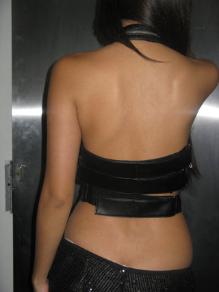 ZIP APRON TOP