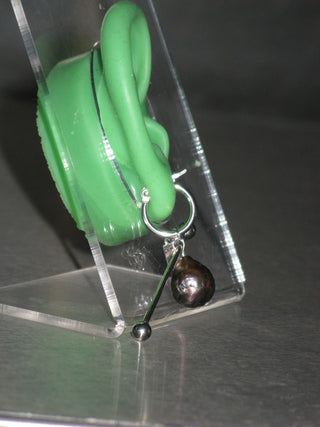 TUTTO DARK SINGLE EARRING