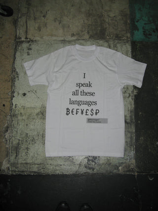 I SPEAK T-SHIRT