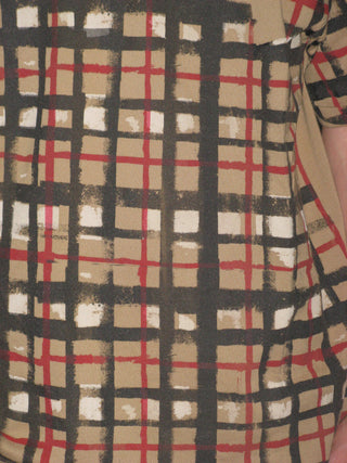 SPRAYED CHECK POLO