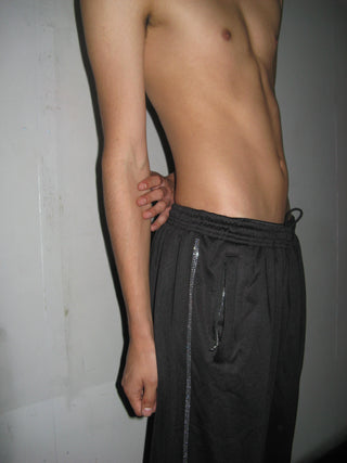 MENSRHINESTONE TRACK PANTS