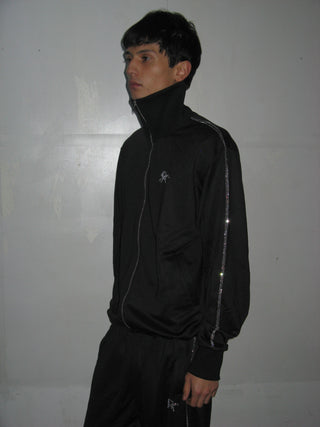 RHINESTONE TRACK JACKET