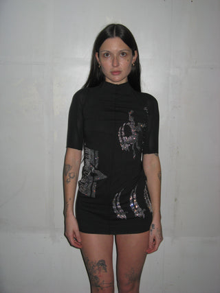 RHINESTONE GOAT TEE