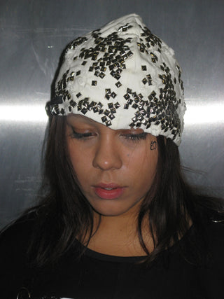 STUDDED BEANIE