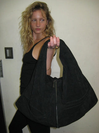 LEATHER SUEDE BAG