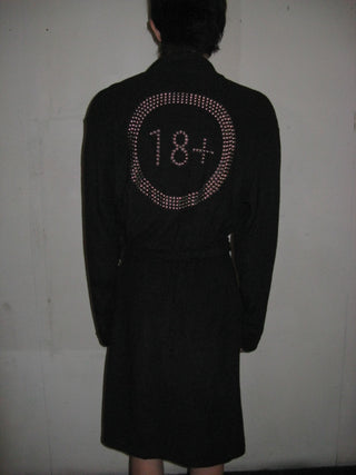 HARD TO GET THIGH CLASSIC TOWELLING ROBE
